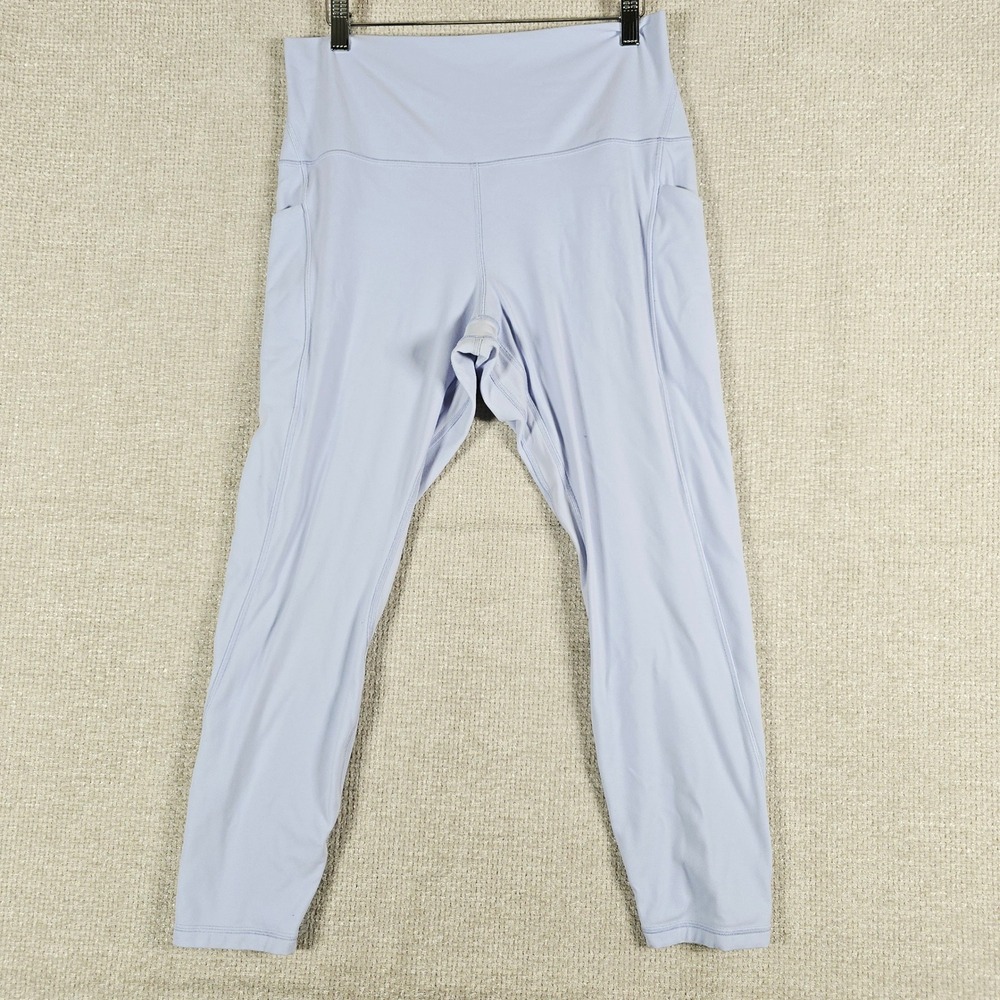 Lululemon Align High Rise Pant With Pockets 25 Pastel Blue Leggings Size 12